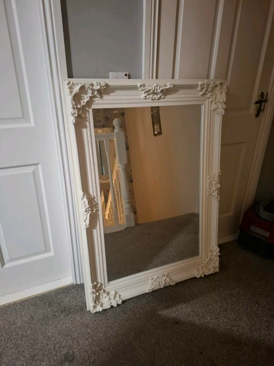 Cream mirror - Image 1