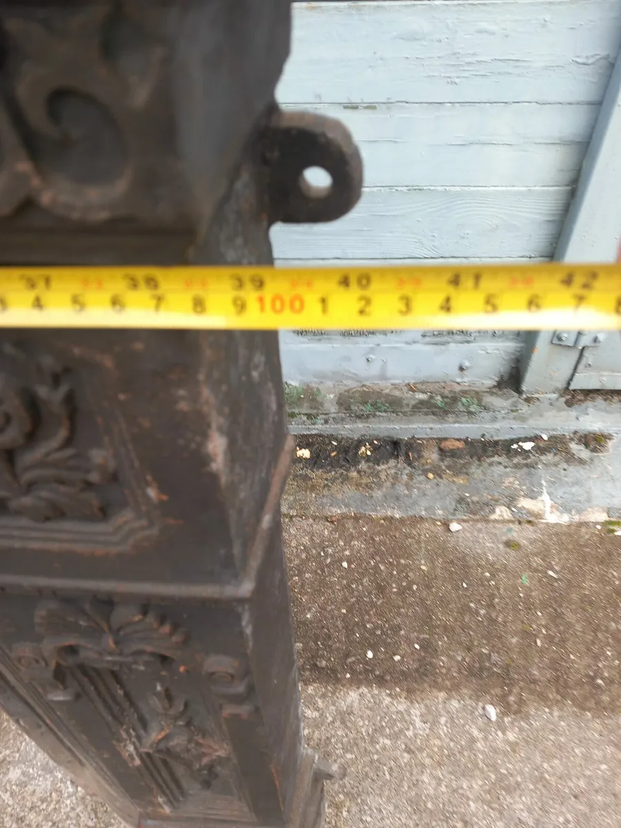 Cast iron fireplace - Image 3