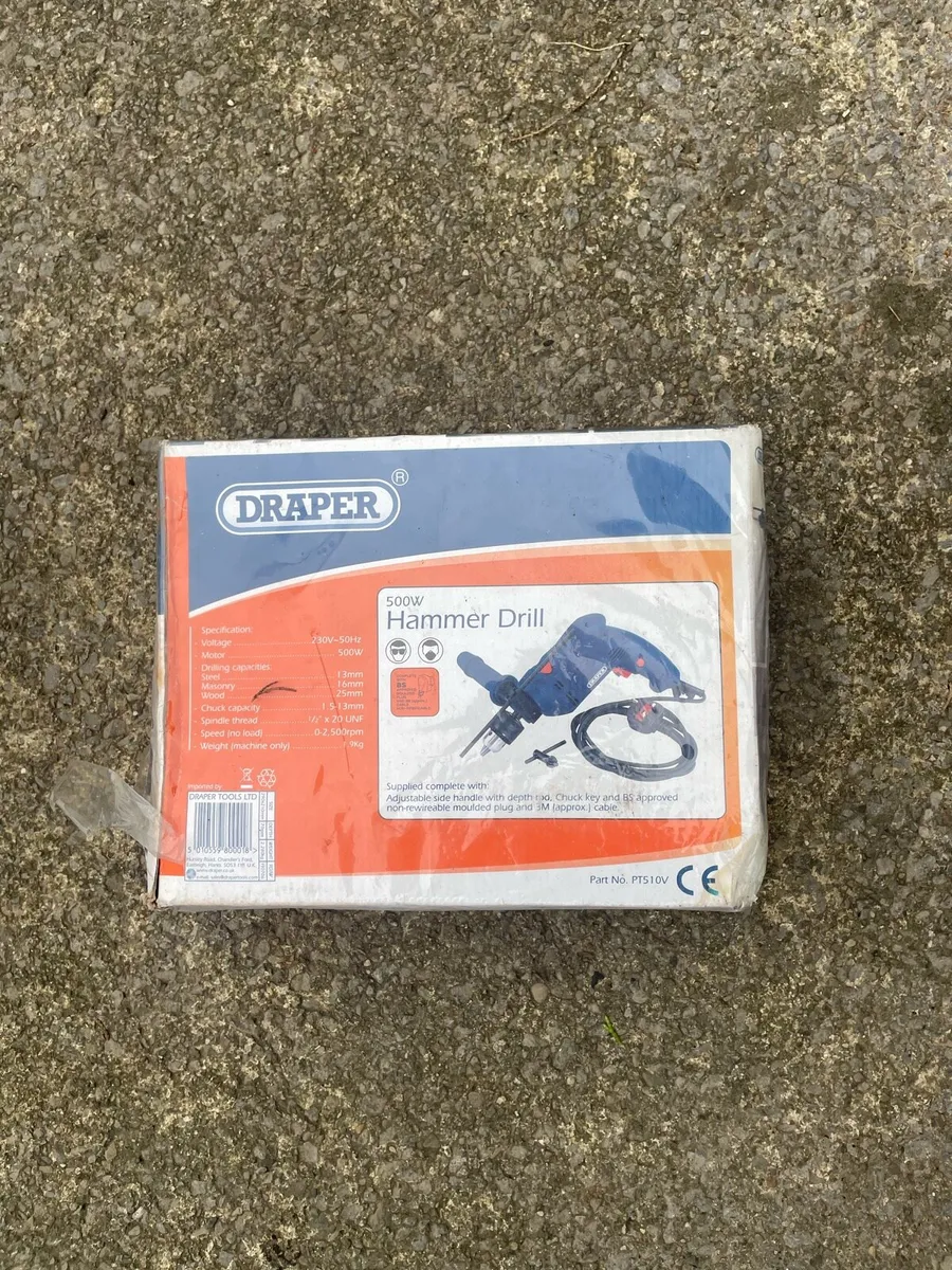 Rotary drill brand new in box make me an offer - Image 2