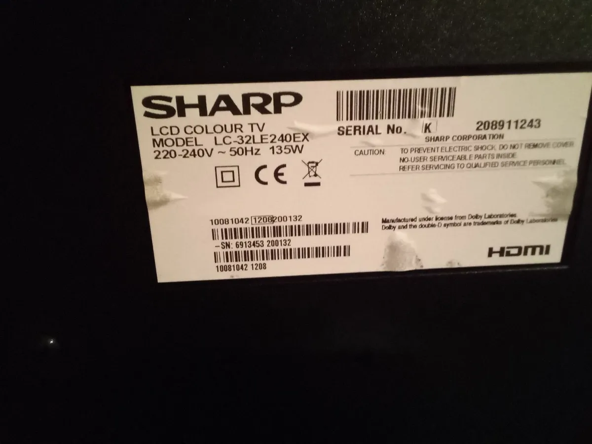 lcd 32 Inc Sharp tv - Image 2