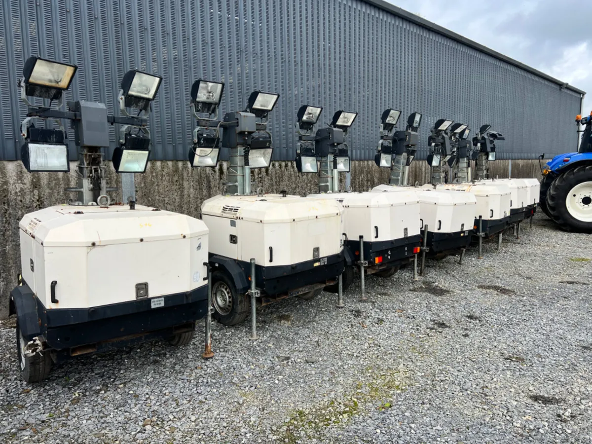 10 x Generac VB-9 lighting towers - Image 1