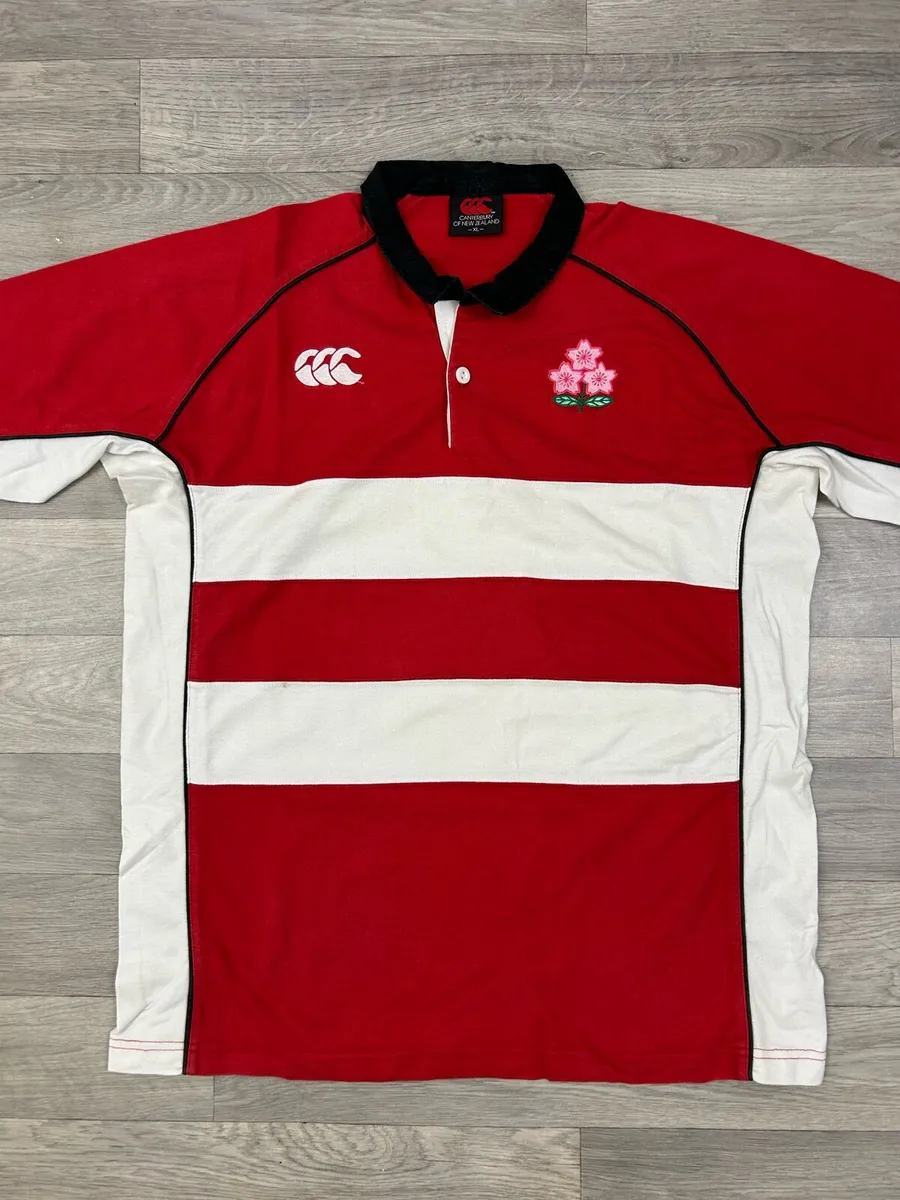 Vintage 2003 Canterbury Japan Rugby Jersey Shirt - Image 2
