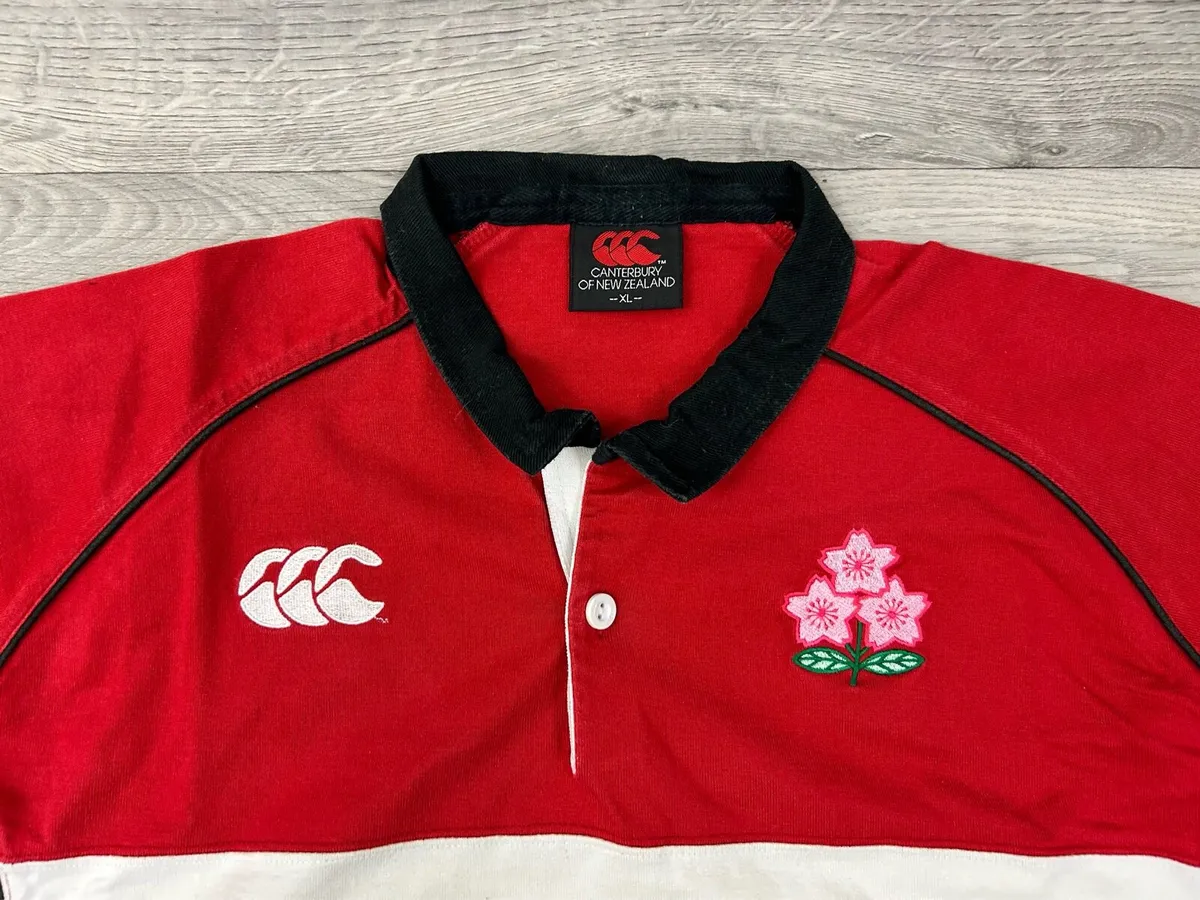 Vintage 2003 Canterbury Japan Rugby Jersey Shirt - Image 3