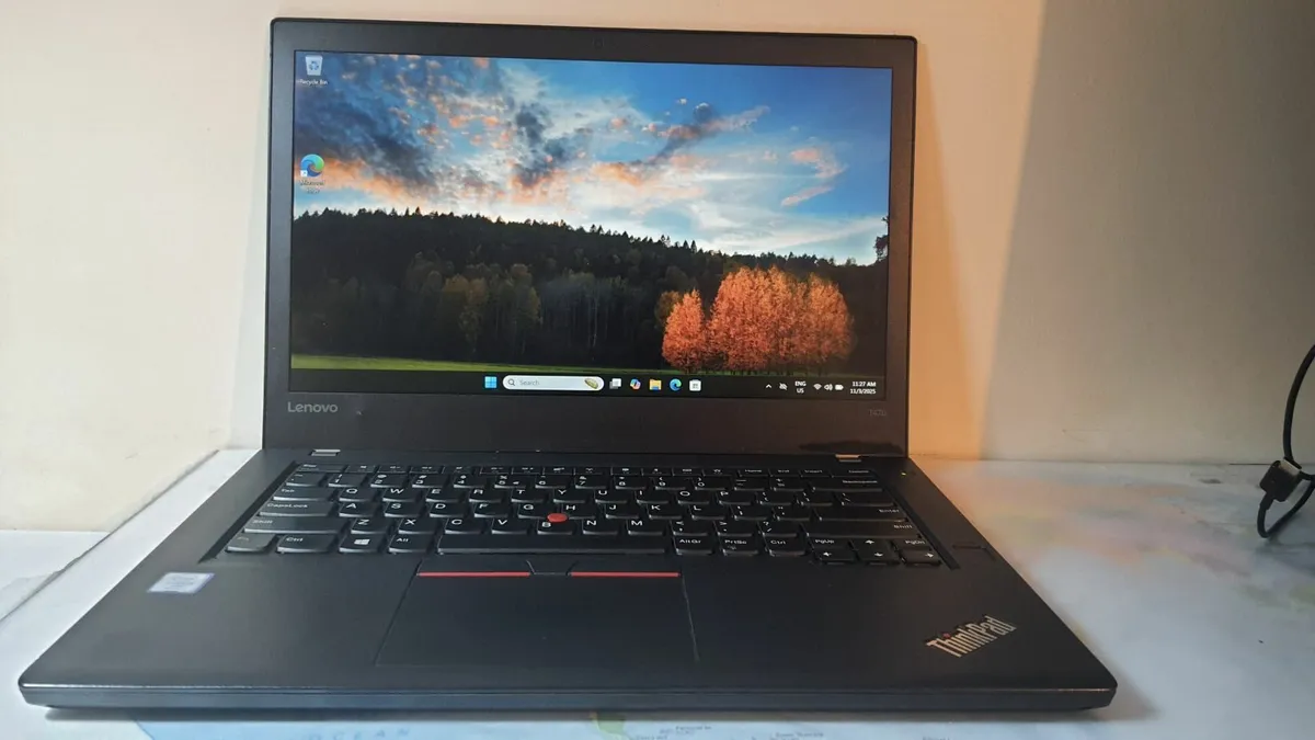 Lenovo ThinkPad T470 i5 7th gen 8/256GB SSD Laptop - Image 1