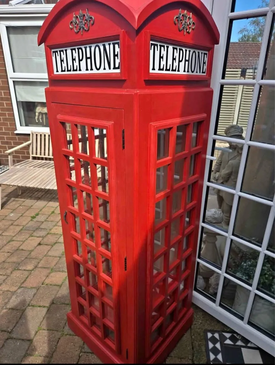 Solid wood telephone box - Image 3