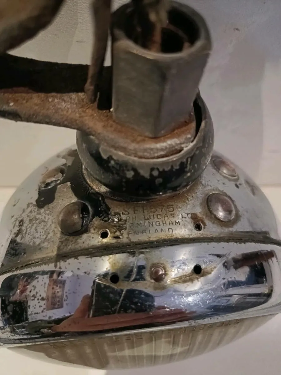 Vintage Lucas headlamp - Image 4