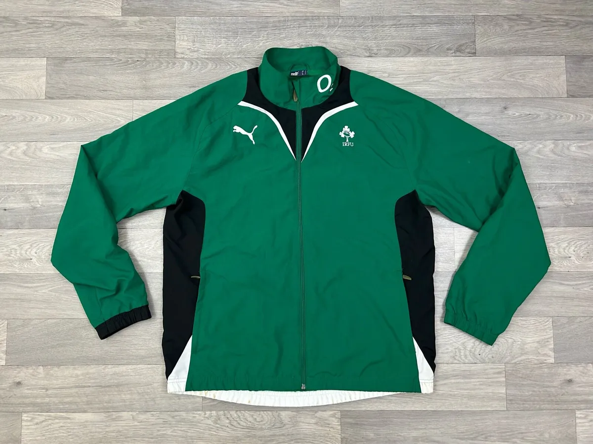 Vintage Puma Ireland Rugby Jacket Mens Large - Image 1