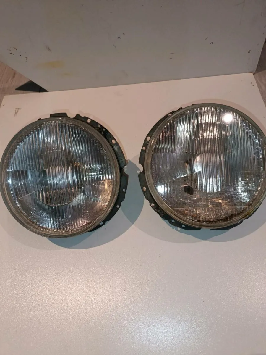 Vintage Bosch Headlights - Image 1