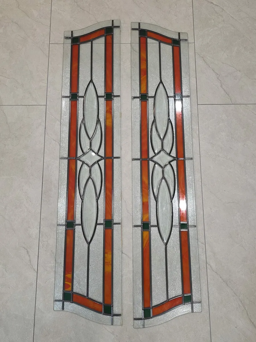 Stain glass door panels - Image 2