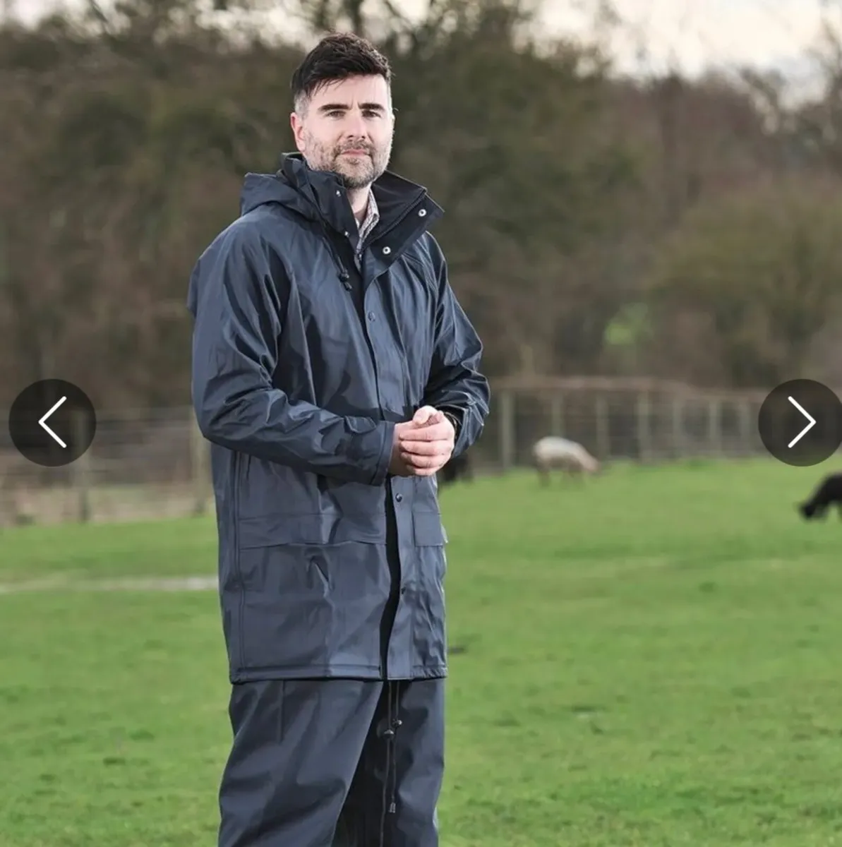 BRAND NEW Men’s Waterproof / Rain Work Jacket - Image 1