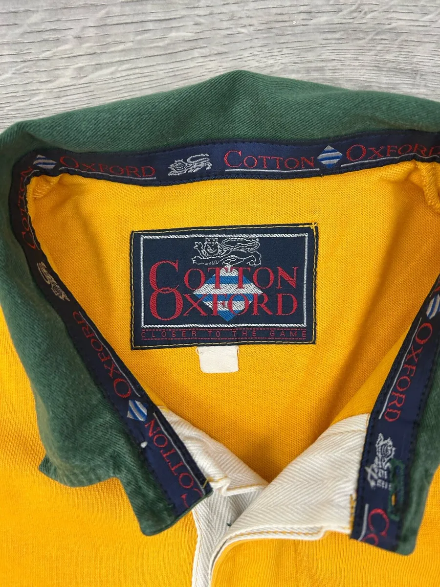 Vintage 90s Cotton Oxford Australia Rugby Jersey - Image 4