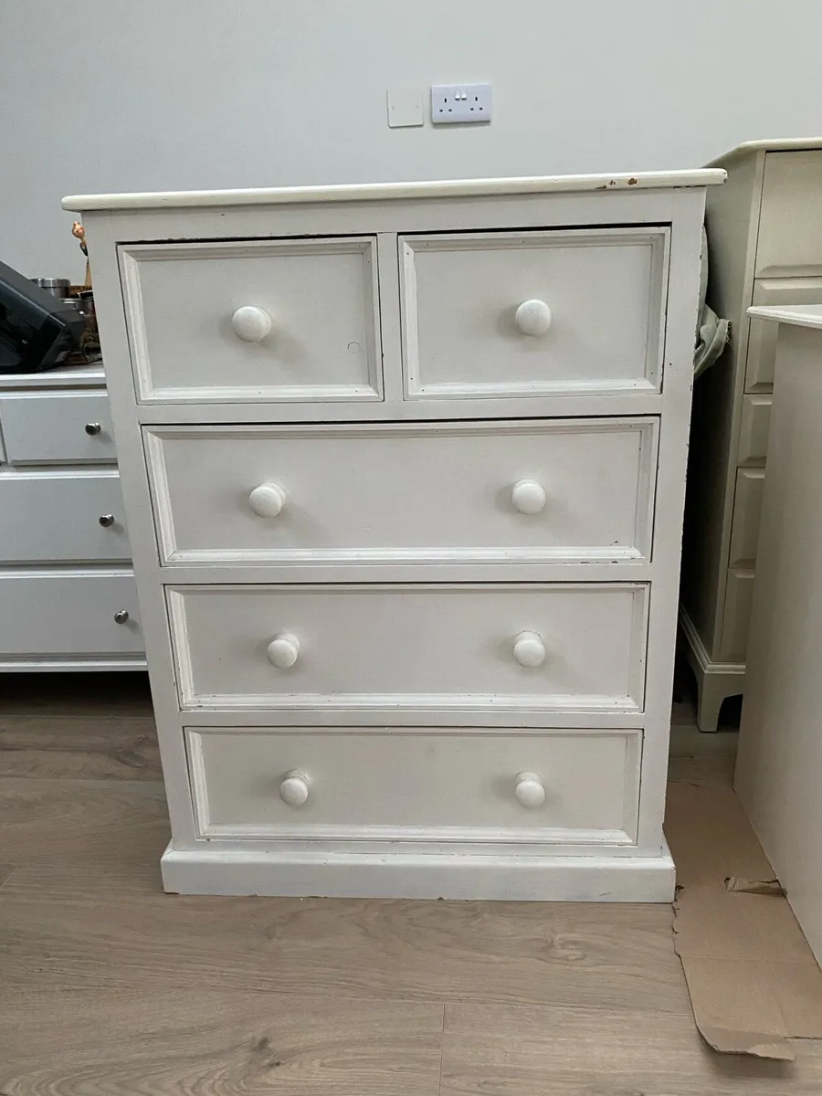 Chest of drawers solid wood - Image 1