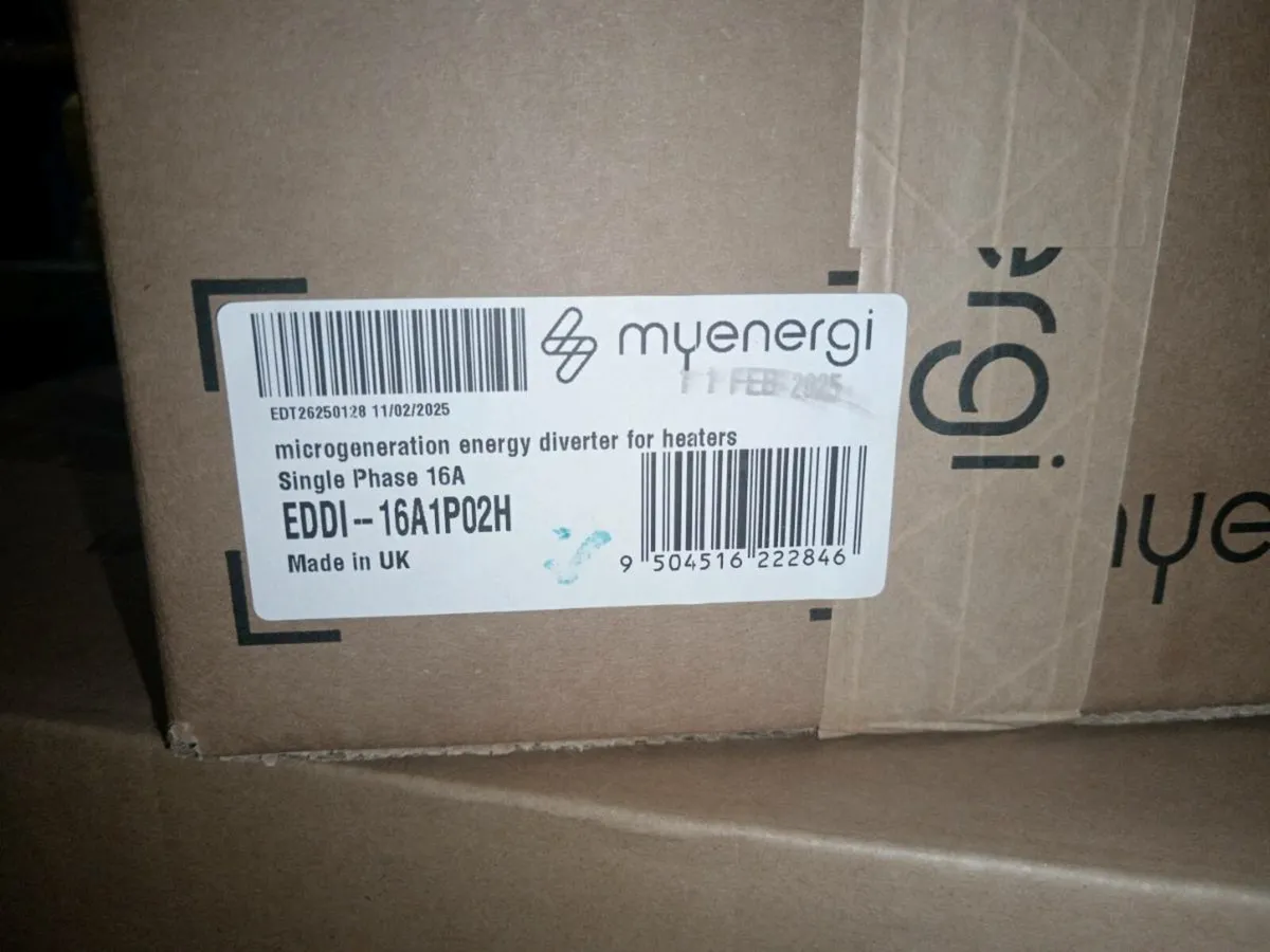 Brand new Eddi hot water deverter - Image 2