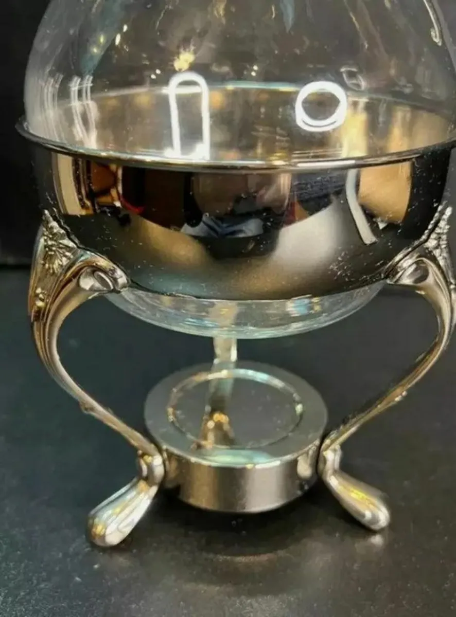 Vintage Coffee/Wine Carafe With Warmer - Image 2