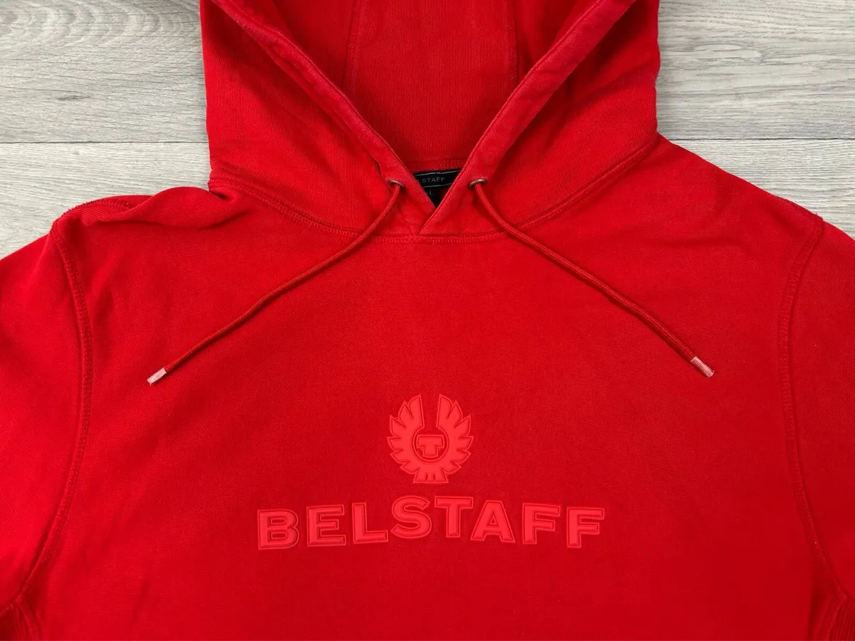 Belstaff Cotton Hoodie Mens XL - Image 3