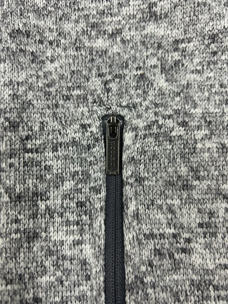 Woolrich Half Zip Fleece Jumper Mens L/XL - Image 3