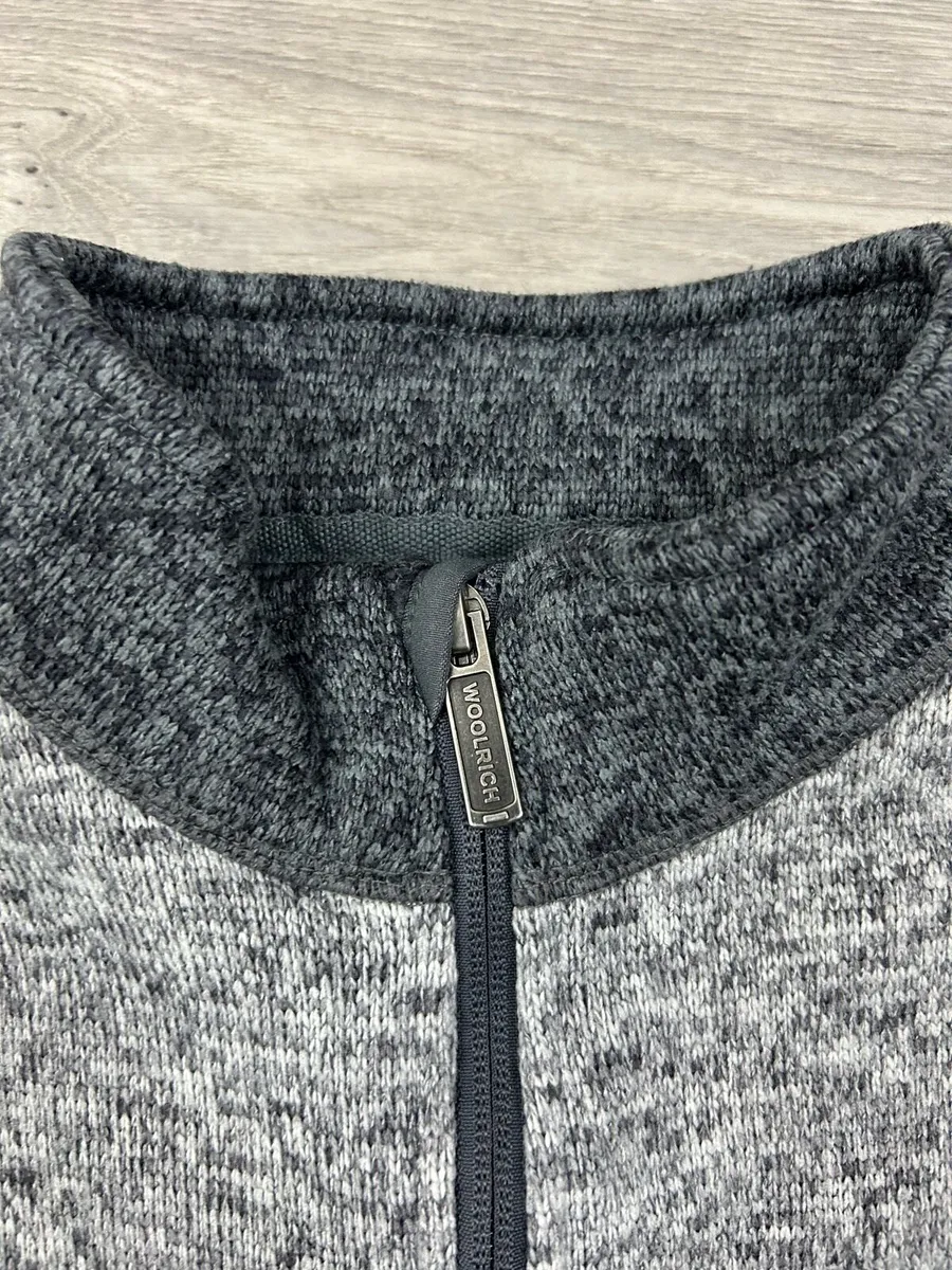 Woolrich Half Zip Fleece Jumper Mens L/XL - Image 4