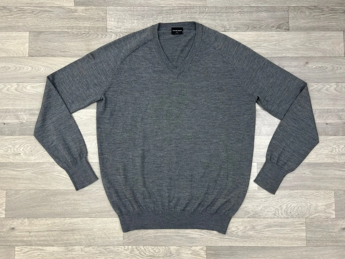 Galvin Green Wool Blend Golf Jumper Mens XXL - Image 1