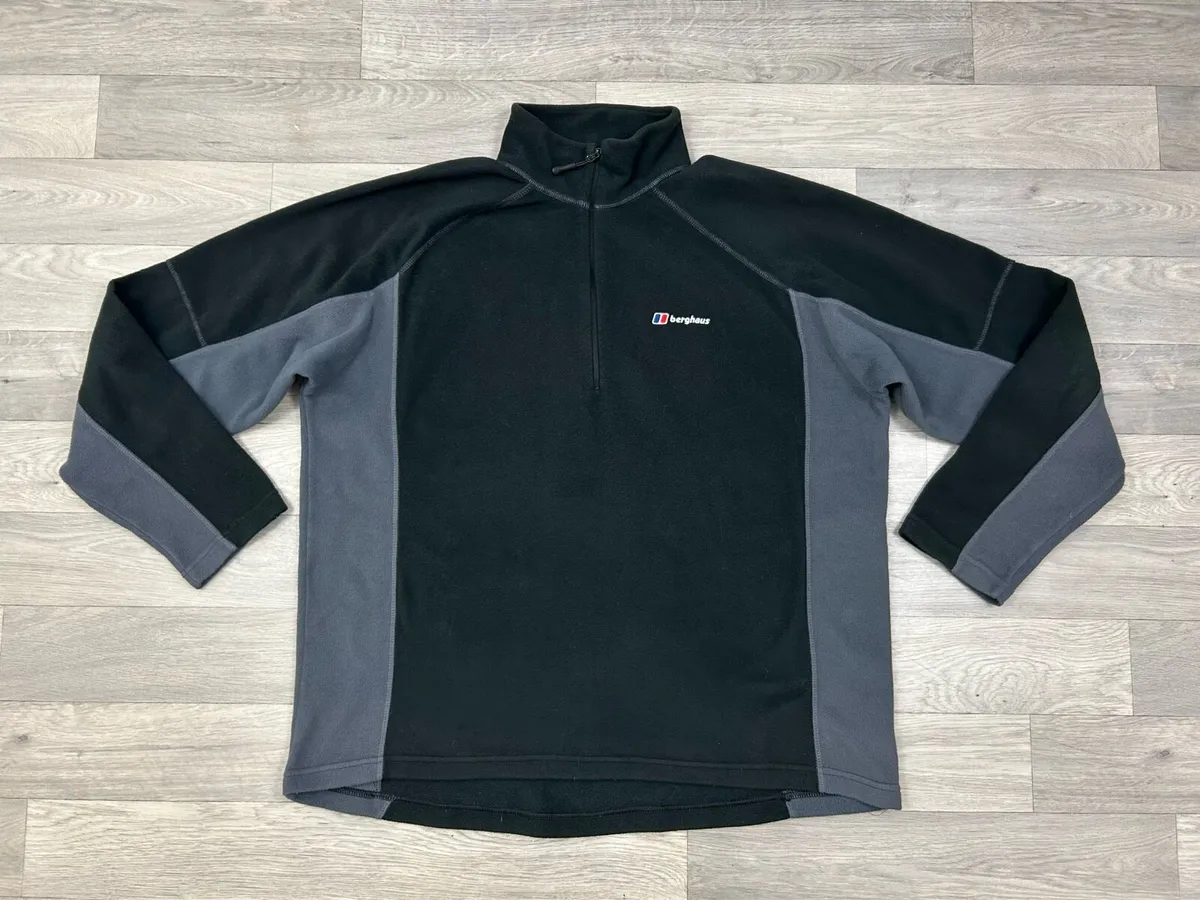 Berghaus Half Zip Fleece Jumper Mens XL - Image 1