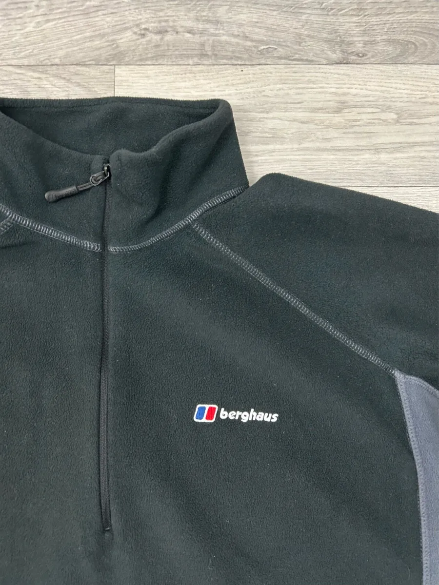 Berghaus Half Zip Fleece Jumper Mens XL - Image 3