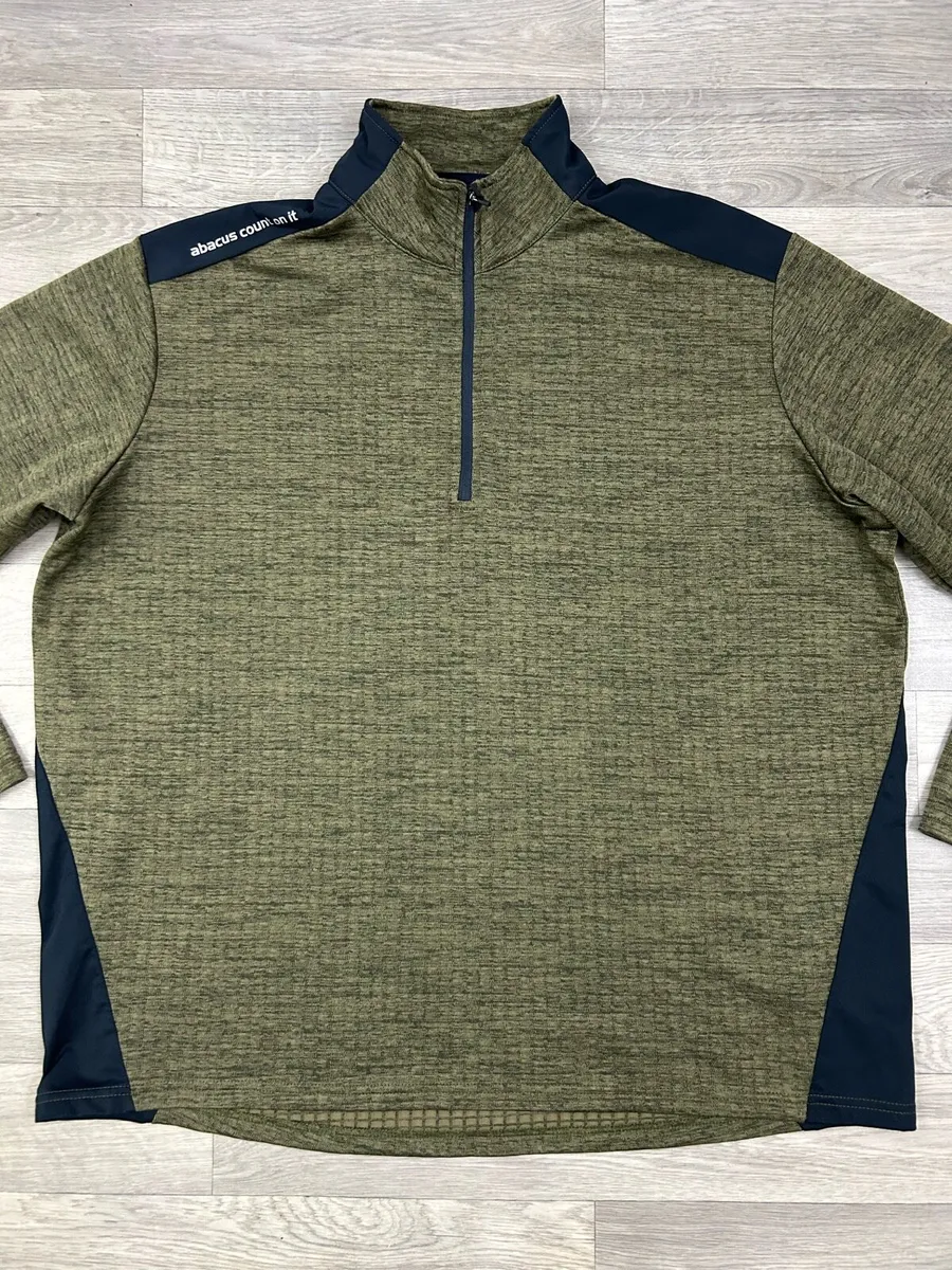 Abacus Half Zip Golf Jumper Mens 3XL - Image 2