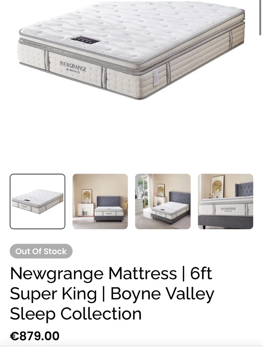 Newgrange Mattress 6ft Superking - Image 1