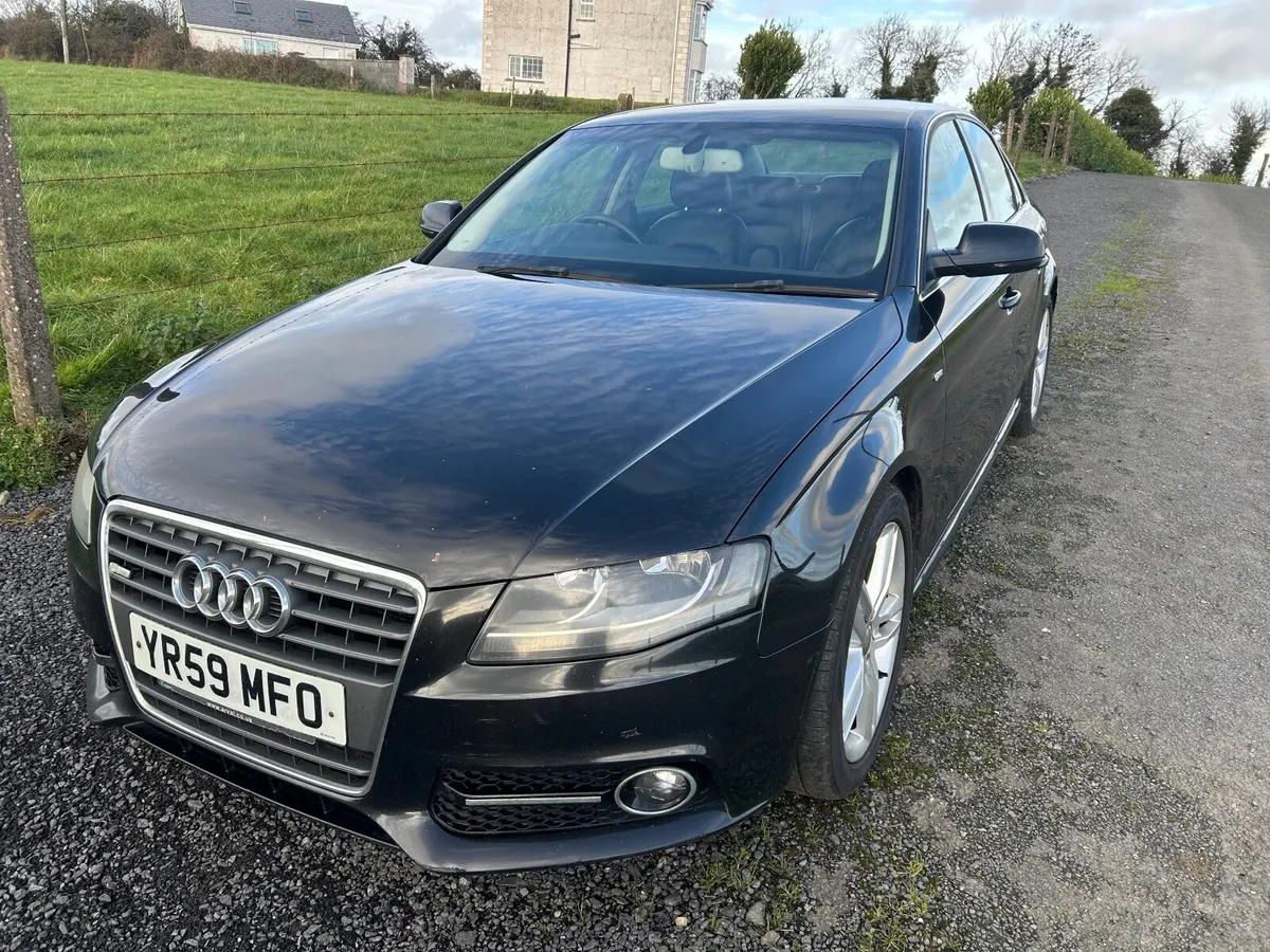 2009 Audi A4 sline diesel mot June 26 tax dec - Image 1