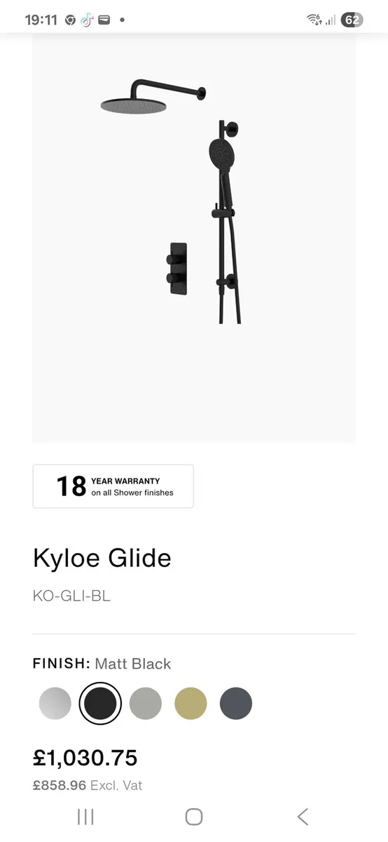 Aqualla Kyloe rainfall shower - Image 2