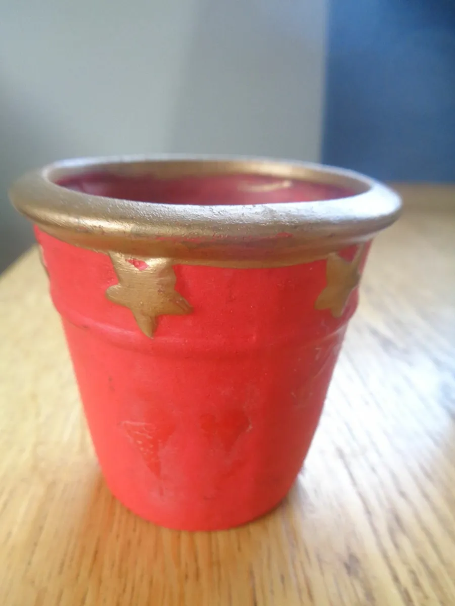 Christmas T Light Holders x 2 for Sale - Image 2