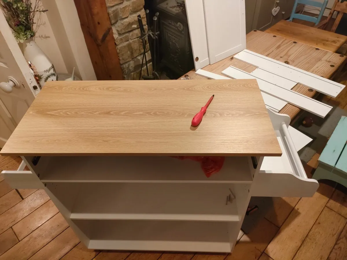 Kitchen island cart - Image 2