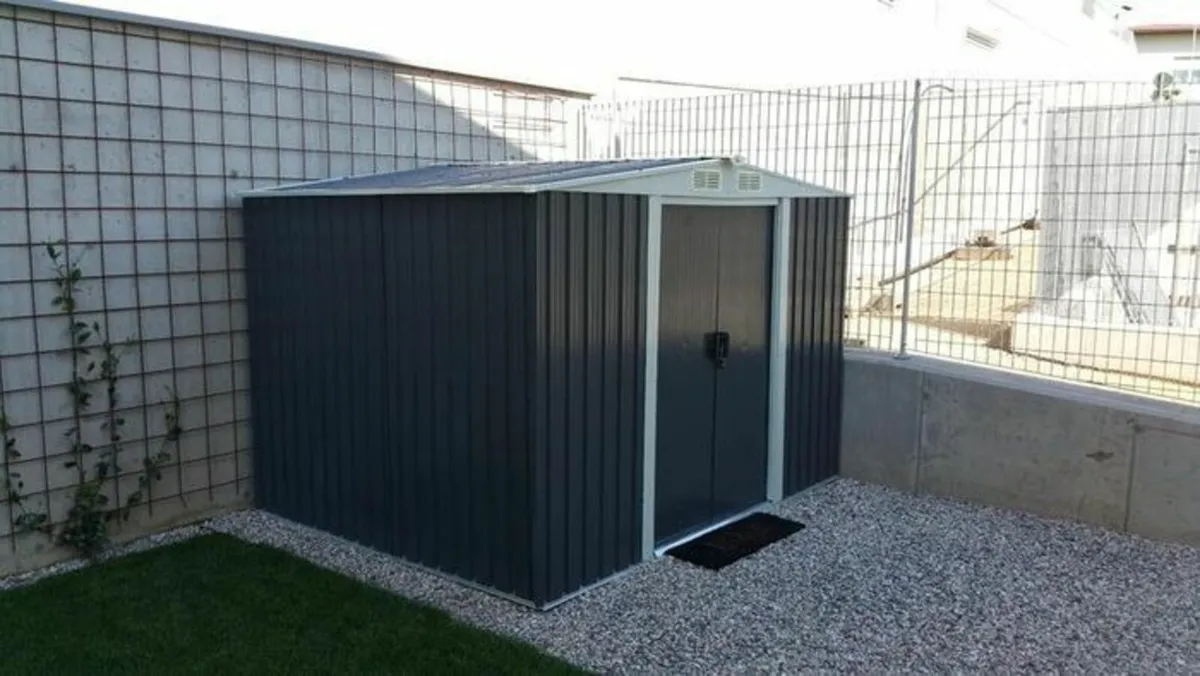 Metal Shed  8 x 6ft - Image 1