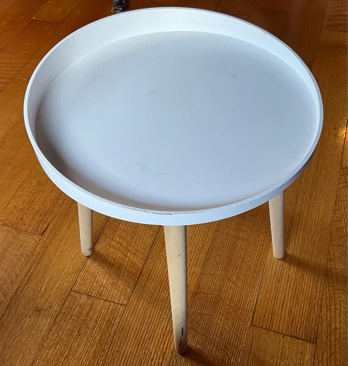 Small Occasional White Table - Image 1
