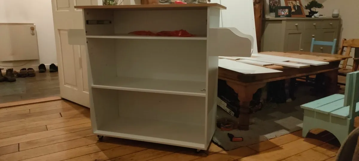 Dining cart / mobile kitchen island / storage unit - Image 3