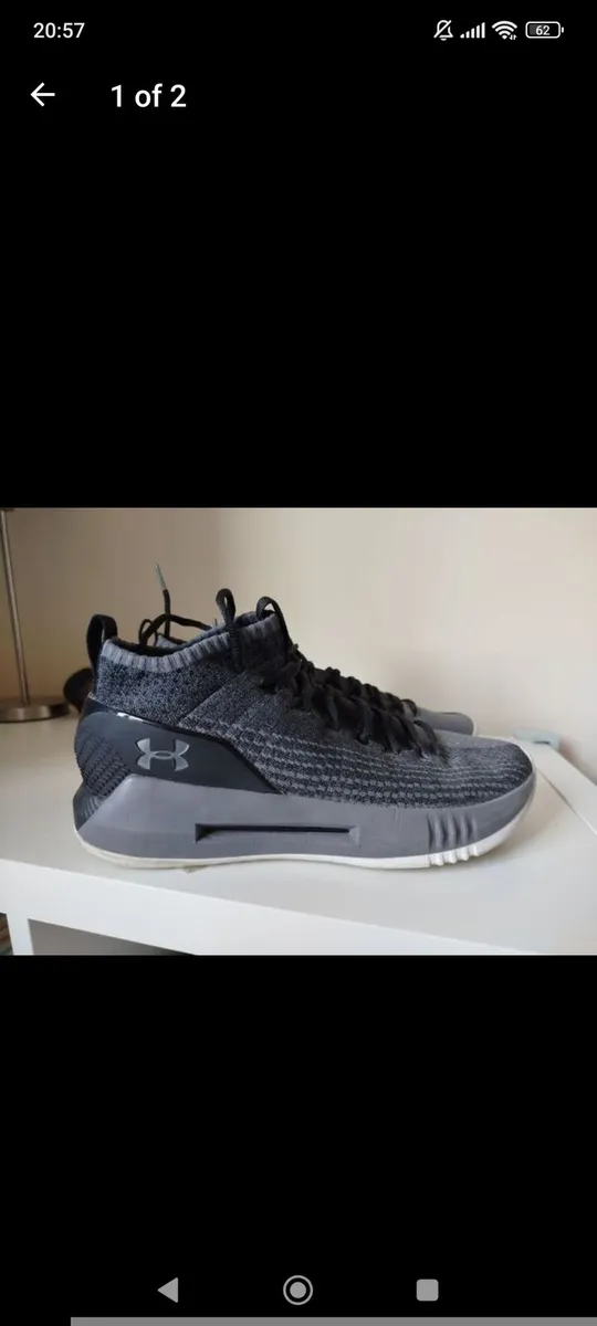 Under Armour Heat Seeker basketball shoes - Image 1