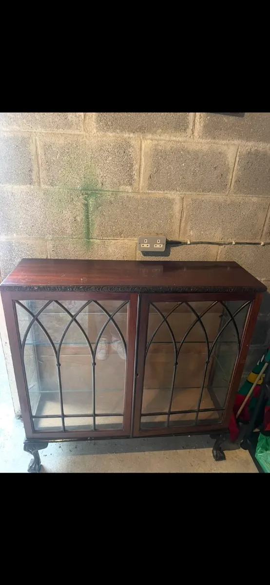 Mahogany Display cabinet - Image 3