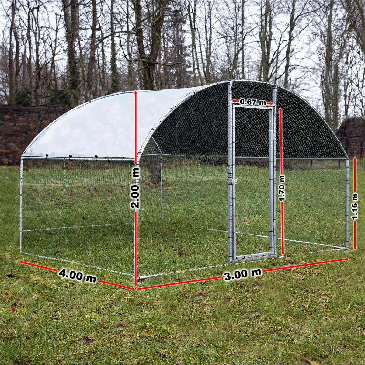 Enclosure for Pets 2x2.95x2m Free Delivery - Image 4