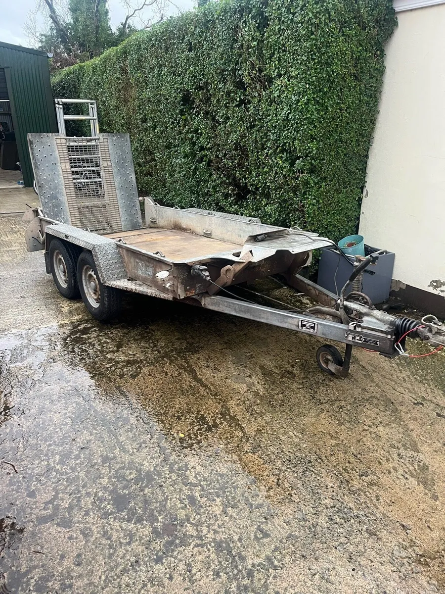 Ifor Williams 9x4 plant trailer