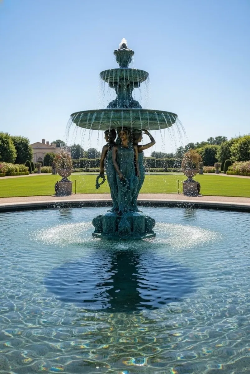 Bronze 9 feet fountain - Image 1