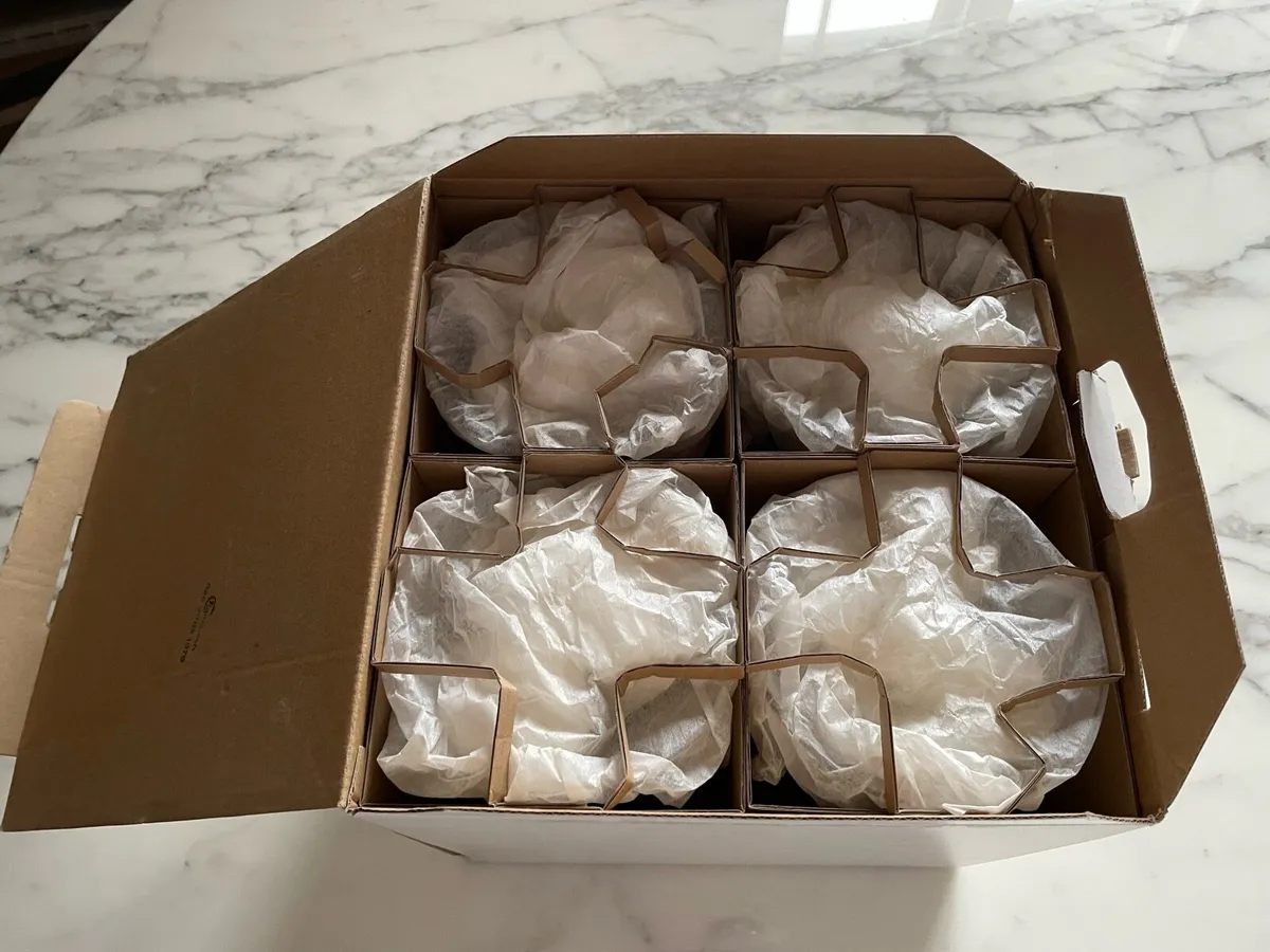 LSA Violet Jazz 4 Handmade Cocktail Glasses - Image 3