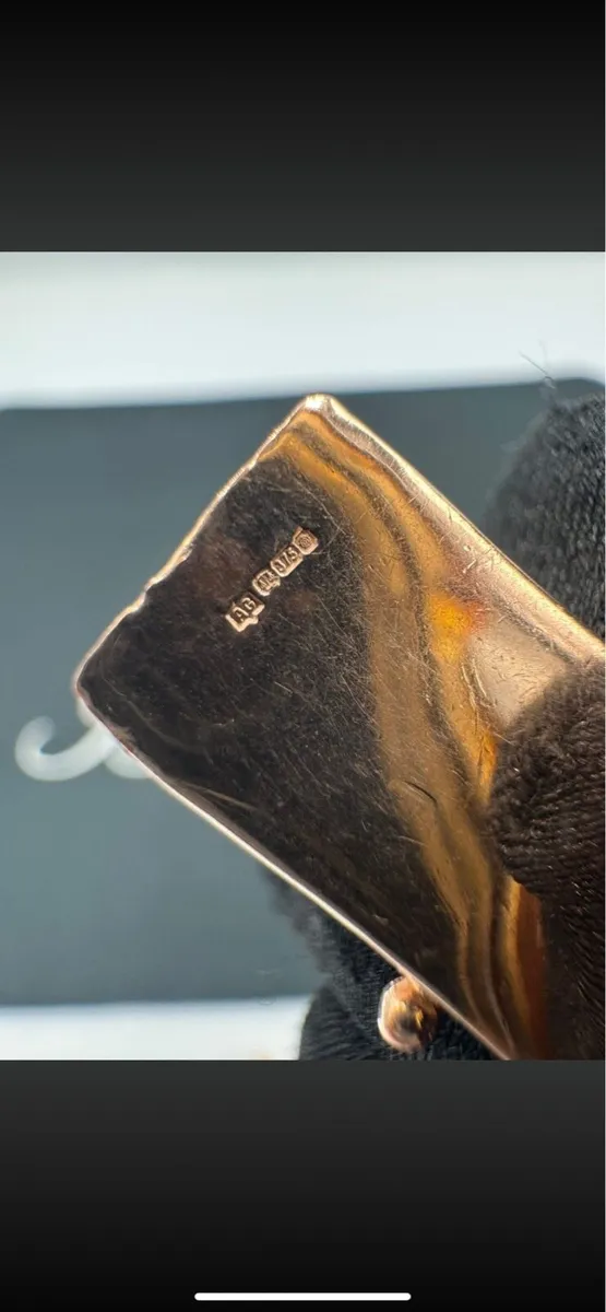 9ct rose/pink gold Miami Cuban bracelet - Image 2