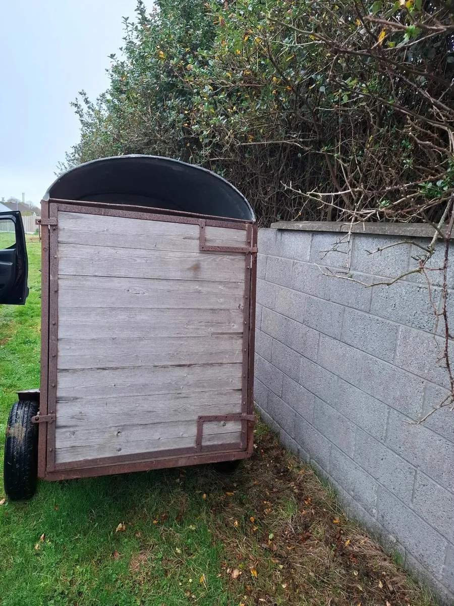 6ft x 4ft Car / Sheep Trailer and Vintage Pulper - Image 4