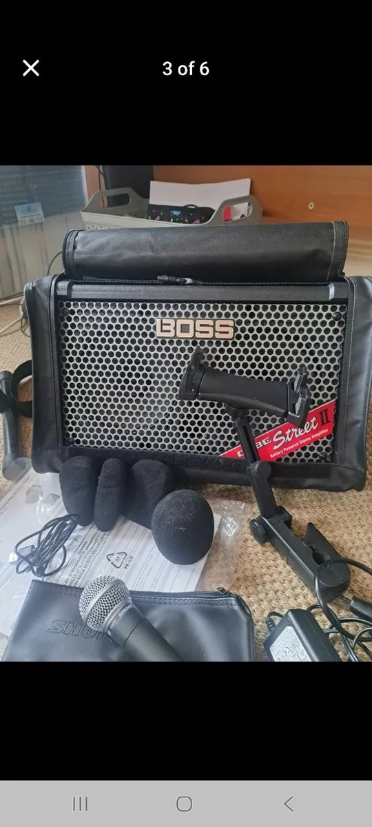 Boss Street Cube ll & Equipment - Image 2