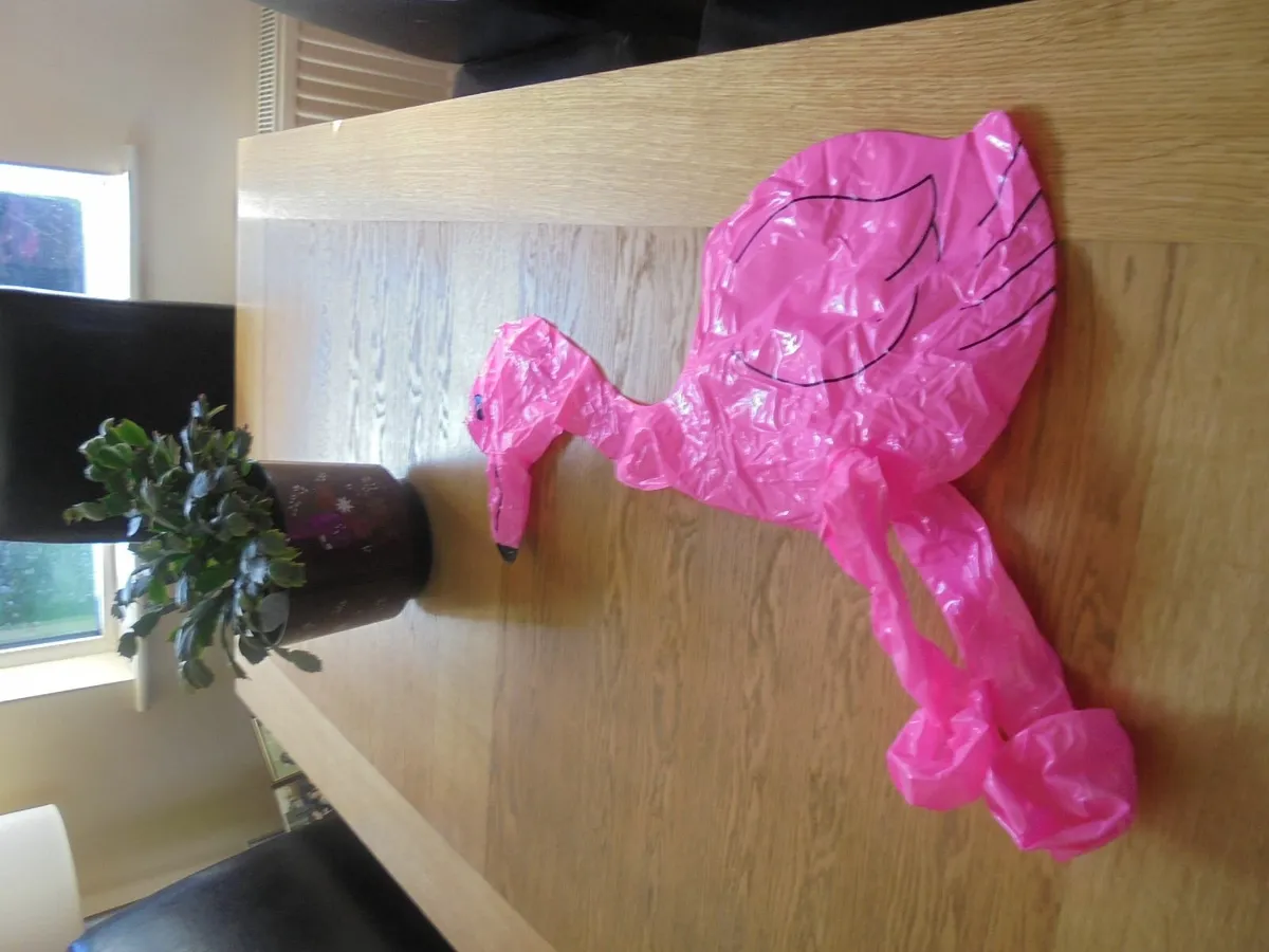 Inflatable Pink Flamingo's x 2 for Sale - Image 2