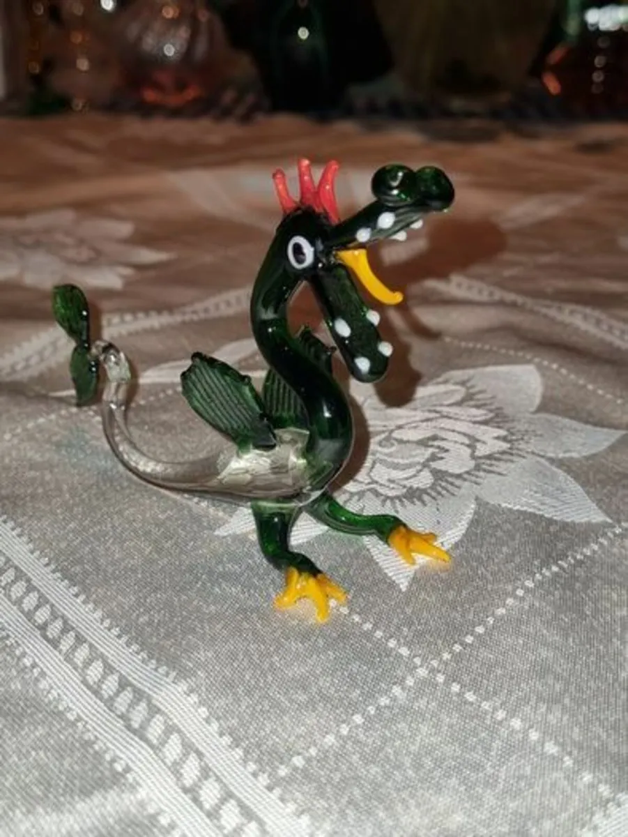 Murano glass dragon figurine - Image 2