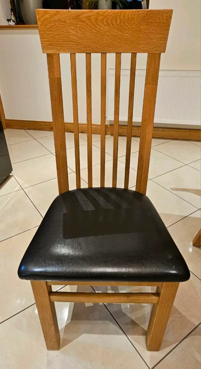 Oak 4ft Extending Dining Table - Image 2