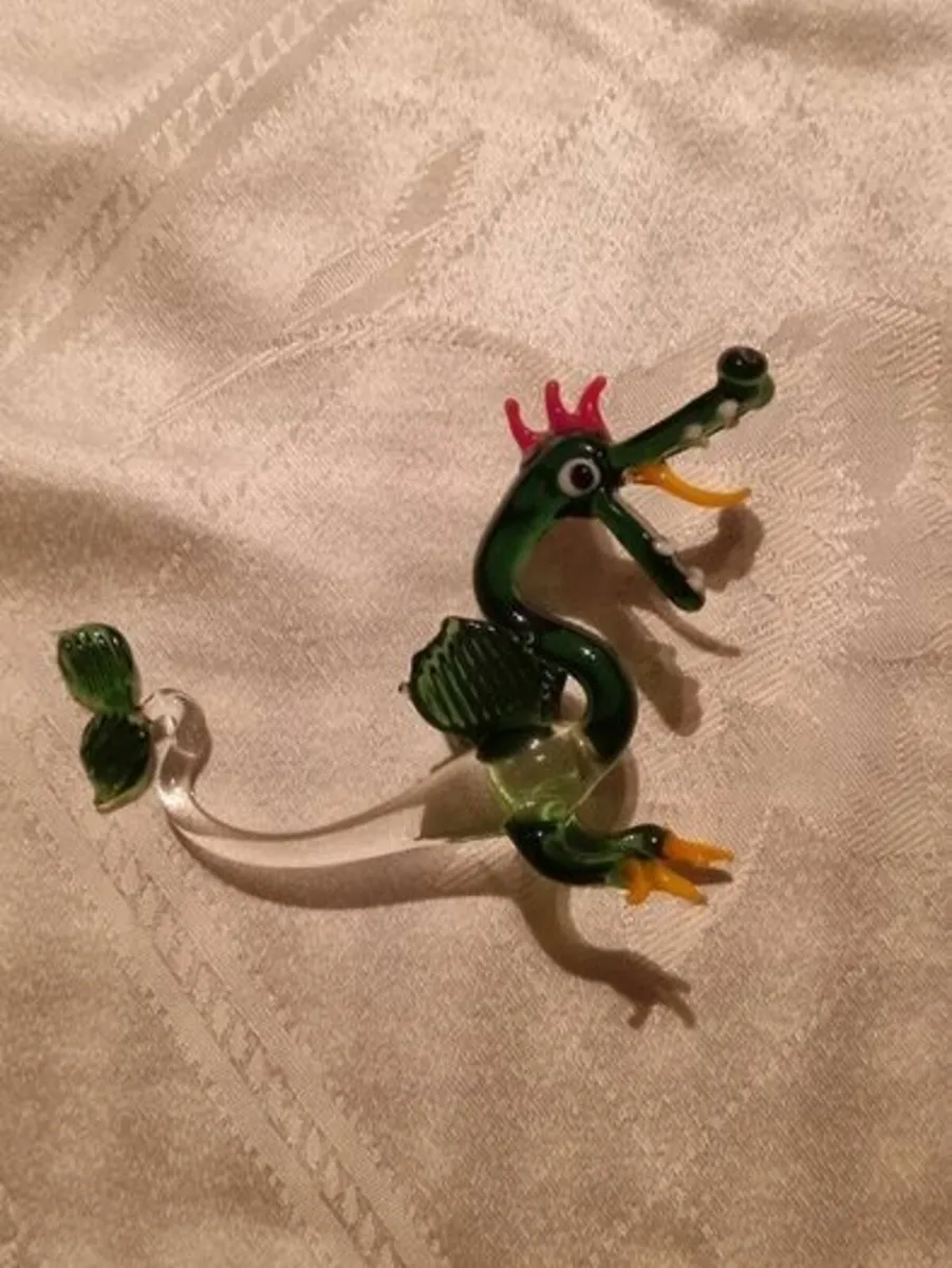 Murano glass dragon figurine - Image 4