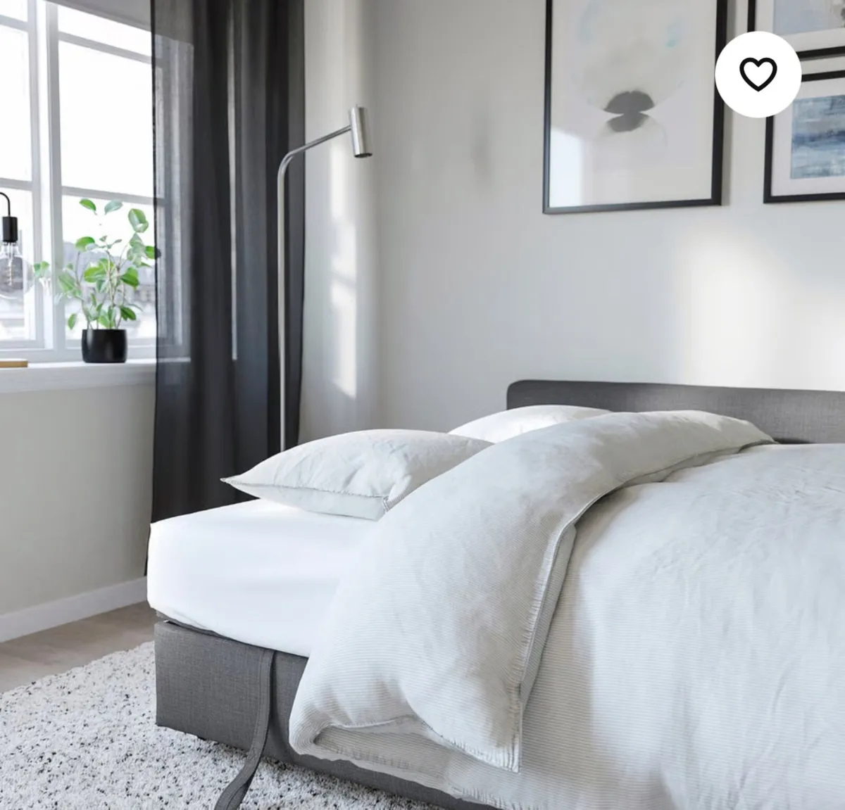 IKEA Corner Sofa-Bed with Storage - Image 3