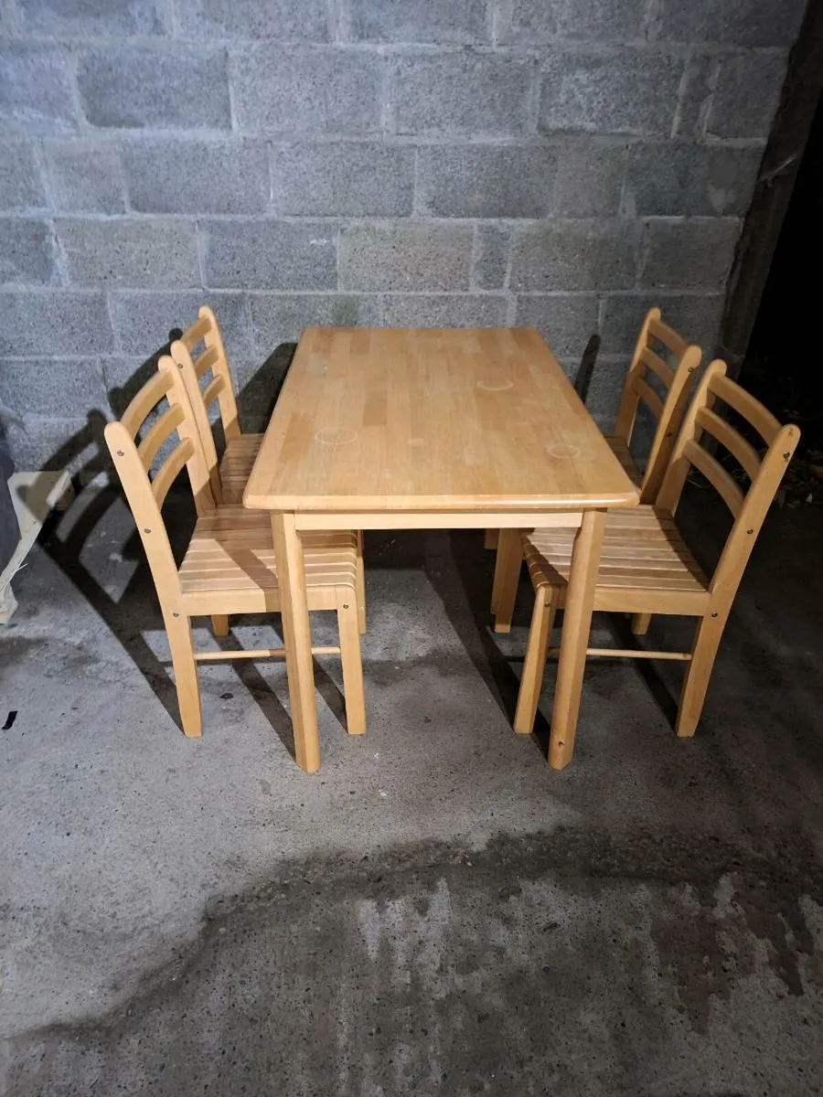 Small table with chairs (DELIVERY) - Image 2