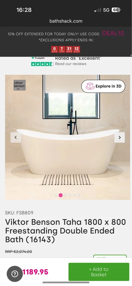 Freestanding Bath - Image 3