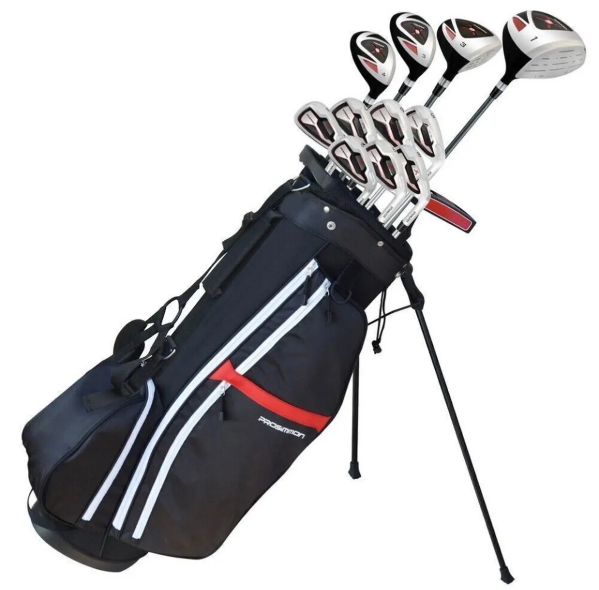 Prosimmon Golf X9 V2 Mens Golf Clubs Set + Bag - Image 1